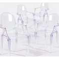 thumbnail image 1 of Vezo Ghost Chair with arm set of 4, 1 of 1
