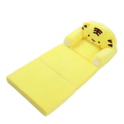 Cute Cartoon Foldable Kids Sofa Toddler Couch Backrest Armchair Small Sofa Bed 2 In 1 Foldable Children Sofa Short Plush Bed Kids Sofa Chair For Living Room Bedroom