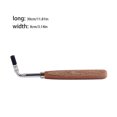 thumbnail image 3 of Piano Tuning Hammer Professional Man-carried L-shape Square Wrench Square Wrench Elaborate Tuner Spanner Musical Maintenance Keyboards Tip Tool, 3 of 9