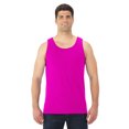 thumbnail image 1 of Fruit Of The Loom Mens HD Cotton Tank, XL, Neon Pink, 1 of 3