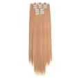 thumbnail image 2 of RKSTN Wigs Human Hair Fashion Hair Long Clip In Hair Extensions Full Straight Wig Glueless Wigs, 2 of 4