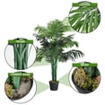 thumbnail image 3 of Gymax Artificial Areca Palm Decorative Silk Tree w/Basket 3.5 Feet Holiday Decor, 3 of 7