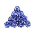 thumbnail image 2 of 10 Pack de Vingt Faces D20 Jouant à des Parties de RPG, Bleu, comme Décrit, 2 of 8