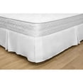 thumbnail image 3 of Safdie & Co. Jupe De Lit Microfibre Tissé T Blanc, 3 of 3