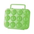thumbnail image 3 of Clearance! Outdoor Plastic Portable Camping 12 Eggs Carrier Container Case Eggs Carrier Eggs Storage Box Case With Handle Returns For Sale Returned Pallets #67, 3 of 4