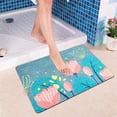 thumbnail image 4 of Super Absorbent Floor Mat Bathroom Super Absorbent Floor Mat Bathroom Absorbent and Quick Drying Carpet Floor Mats Door Bathroom Non Slip Floor Mats Shower Mats for Bathroom Non Slip, 4 of 5
