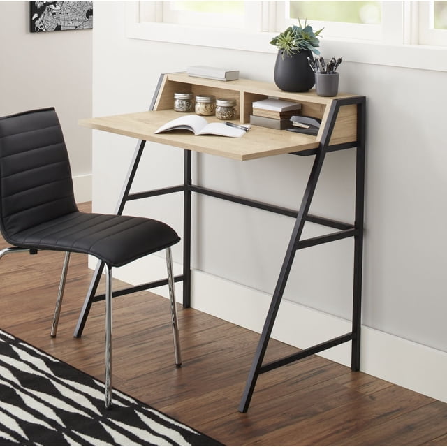Bureau Hometrends Conrad avec Huche