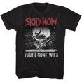 thumbnail image 1 of Skid Row Heavy Metal Band Graffiti Gone Wild Noir T-Shirt pour Adulte Tee, 1 of 3