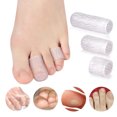 thumbnail image 1 of 5 Pcs Protège-Orteils Découpables en Gel pour Orteils et Bouchons de Doigts, Couvre-Orteils pour Maïs, Blister, 1 of 10