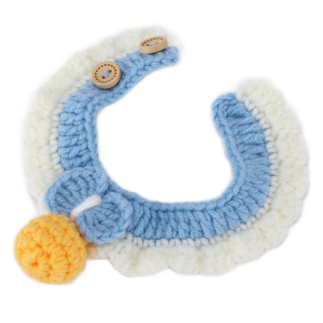 Loewten Pet Duck Neckerchief, Wool Material Duck Collar For Duck And Goose