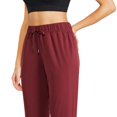 thumbnail image 4 of Athletic Works Women's Ribbed Cuff Woven Jogger, 4 of 5