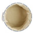 thumbnail image 2 of Design Imports CAMZ14226 Polyester Trellis Paw Round Pet Bin, Stonewash Blue - Small, 2 of 4