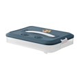 thumbnail image 2 of Storage Containers Plastic Cookie Containers Stackable Cookie Dumpling Storage Box Containers with Lids Airtight Food Storage Boxes Kitchen Organization Food Storage Containers Lunch Storage, 2 of 9