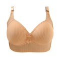 thumbnail image 1 of Clearance Sale 2025 Bra Women Clearance Lace Back Button Shaping Cup Adjustable Shoulder Strap Large Size Bra, 1 of 3