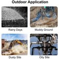 thumbnail image 5 of 100 Pack (50 Pairs) Disposable Plastic Shoe Covers & Boot Covers Waterproof Non-slip, 5 of 5