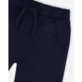 thumbnail image 4 of Deux Par Deux Shorts en Sergé Extensible pour Bébé Garçon Bleu Foncé, 4 of 4