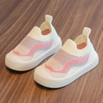 thumbnail image 4 of Girls Sneakers, Spring New Soft Soled Single Shoes Baby Walking Shoes Bow Mesh Princess Small Solid Shoes, 4 of 5