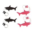 thumbnail image 1 of koolsoo 4x Floatable Keyrings Buoyant Keychains for Rafting ing Surfing Drifting 2x Red and 2x Black, 1 of 9