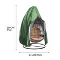 thumbnail image 3 of Dvkptbk Cover For Hanging Chairs In Courtyard Gardens Outdoor Chair Cover, 3 of 6
