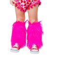 thumbnail image 1 of Faithtur Girl's Faux Fur Leg Warmers Solid Color Soft Cozy Fuzzy Boot Cuff Cover Party Costumes, 1 of 5
