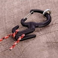 thumbnail image 4 of ruzhgo 1 Pair Figure 9 Carabiner Rope Tightener Aluminum Rope Tightening Mechanism with Carabiner Clip No.2, 4 of 6