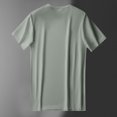 thumbnail image 4 of Besolor T-Shirts d'Été pour Hommes à Col Rond, Manches Courtes, Décontractés, Respirants, de Gym, de Course, Athlétiques, Basiques, 4 of 4