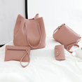 thumbnail image 2 of POINTERTECK 4Pcs Women Pattern Leather Handbag+Crossbody Bag+Messenger Bag+Card Package, 2 of 2