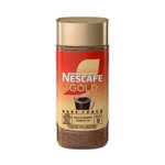 NESCAFE GOLD Dark Roast Premium Instant Coffee, Just Add Hot Water