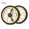 thumbnail image 4 of Easy Installation Aluminum Alloy Easy Wheels for Brompton Folding Bike 82mm Diameter Multiple Colors Available, 4 of 10