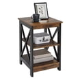 thumbnail image 3 of Convenience Concepts Oxford Table d'Appoint avec Étagères, Fini Bois Muscade, 3 of 5