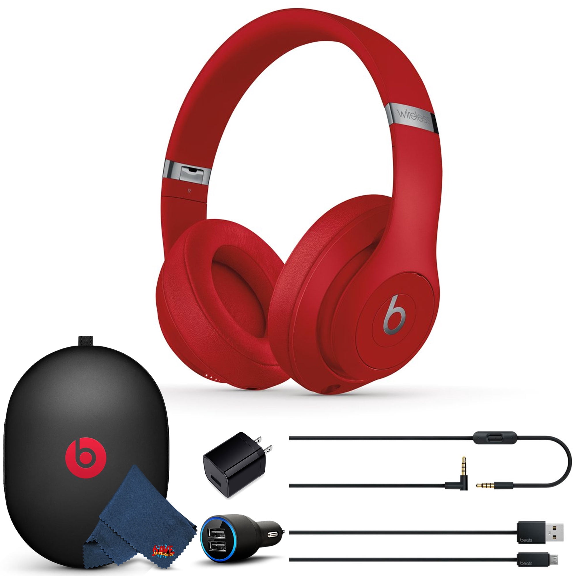 Beats Studio3 Wireless レッド 動作OK 919-21 e524f5f1-657d-422a-97d7-