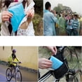 thumbnail image 5 of Emergency Disposable Rain Poncho for Adults Lightweight Outdoor Hiking Camping 5PCS, 5 of 5