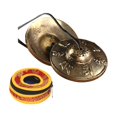 thumbnail image 4 of Meditation Tibetan Chimes Cymbals Musical Chimes With Tibetan Drawstring> K E5R1, 4 of 8