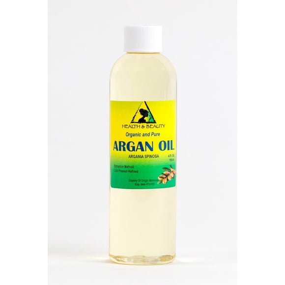 Argan oil refined organic moroccan cold pressed premium hair oil 100% pure 4 oz