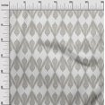 thumbnail image 2 of oneOone Silk Tabby Fabric Chevron Ikat Decor Fabric Printed BTY 42 Inch Wide, 2 of 4