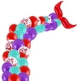 thumbnail image 1 of Mermaid Balloon Arch Kit Fish Tail Balloon Garland Kit Theme Party Decorations for Wedding Birthday Party Decor, 1 of 7