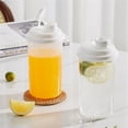 thumbnail image 1 of ZZkhGO 1 Liter Plastic Infuser Water Bottle, Shatterproof Fruit Pitcher with Lid, Wide Mouth Iced Tea Lemonade Container for Refrigerator Travel, 1 of 7