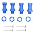 thumbnail image 1 of Adaptateur de Moyeu Hexagonal d'Extension de Roue, Adaptateurs de Moyeu Hexagonal de Roue à Forte Adhérence Petite Taille pour Voiture RC Tout-Terrain 1/10 Bleu Foncé, 1 of 8