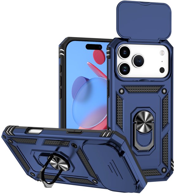 TYJKeJi Étui Mode avec Béquille, Résistant aux Chutes, Antichoc pour iPhone 17 Pro Max