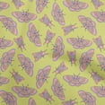 thumbnail image 1 of oneOone Georgette Viscose Yellow Fabric Sewing Material Print Fabric By The Yard 42 Inch Wide-17, 1 of 4