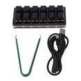 thumbnail image 2 of One Handed Programmable Mechanical Keyboard, 12 Keys RGB Multifunctional Mechanical Gaming Keypad, Programmable Macro Keyboard, One Handed Keyboard for, 2 of 7