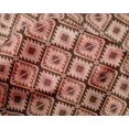 thumbnail image 4 of oneOone Silk Tabby Fabric Geometric Flame Stitch_Printed Craft Fabric BTY 42 Inch Wide, 4 of 4