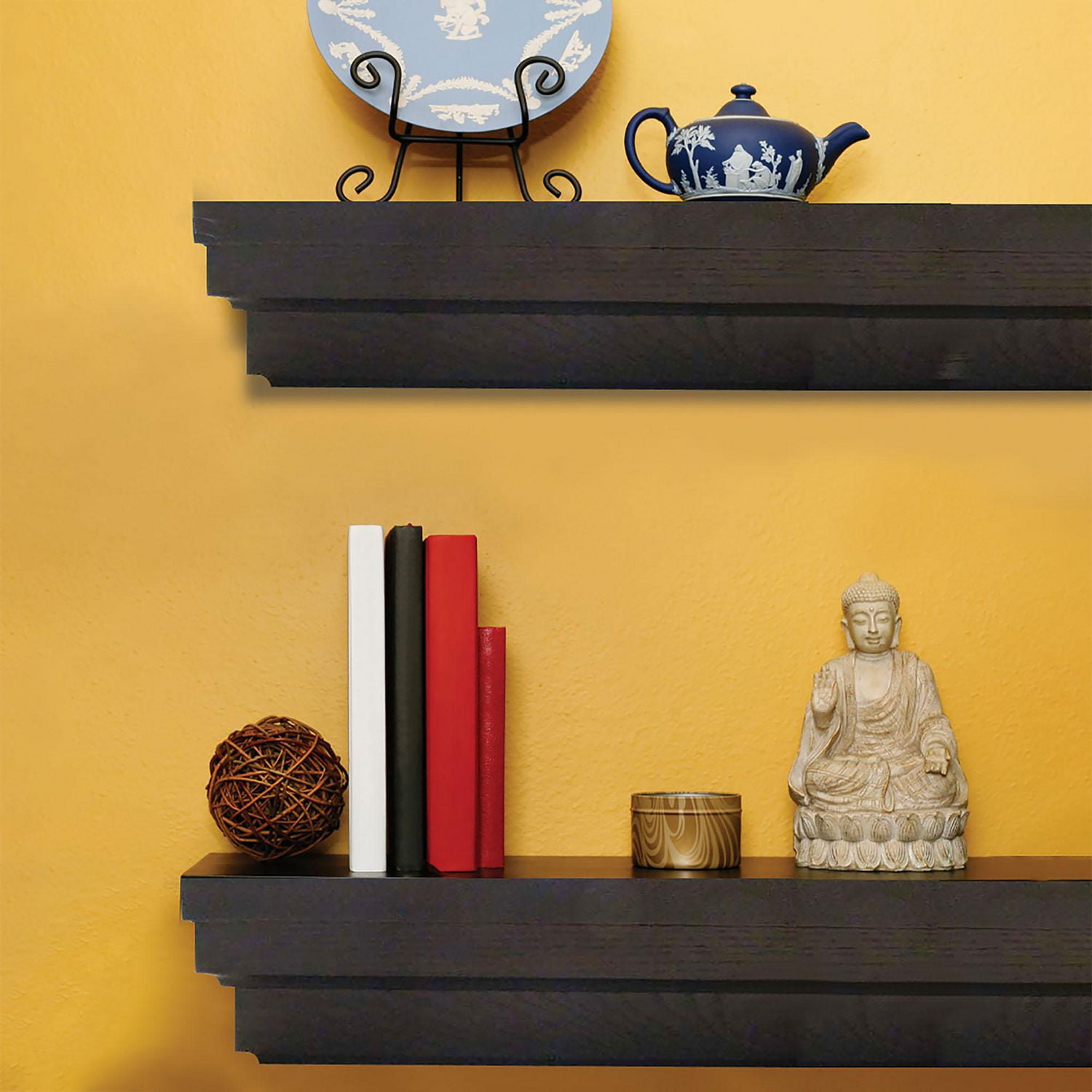 Roman 45" MDF Wood Veneer Mantel
