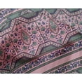 thumbnail image 4 of oneOone Silk Tabby Fabric Leaves & Floral Block Printed Craft Fabric BTY 42 Inch Wide, 4 of 4