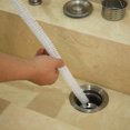 thumbnail image 1 of Handle With Hung Up Hole Drain Overflow Cleaner, Drain  Brush, For Bathroom Use, 1 of 8