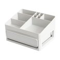 thumbnail image 2 of Ruiboury Detachable Case Box Makeup Storage Grid Jewelry Display Cosmetics Drawer Sundries Lipsticks Holder Office Cabinet Light Gray, 2 of 6