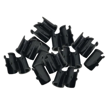 20 Pack Bike Frame Cable Buckle Brake Hose U Shape clip for button Shim Sleeve