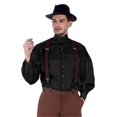 thumbnail image 1 of The Pirate Dressing C1292 Seigneur Shirt- Black - Extra Large, 1 of 1