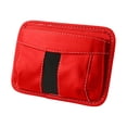 thumbnail image 1 of U-499 Red Red Automotive Storage Pouch Leather Material 17X12X2 Cm Hanging Bag #906fO, 1 of 6
