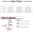 thumbnail image 2 of LSLJS Maillot de Bain Bikini une Pièce Rembourré Grande Taille Imprimé Superposé pour Femmes, 2 of 3